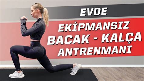 bayan bacak antrenmanı